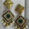 Traditional Pearl Drop Jhumka Earrings for Women