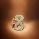 Infinity Sparkle Hair Clutch