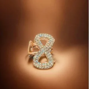 Infinity Sparkle Hair Clutch