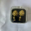 Gold Plated Jhumka Earrings for Women
