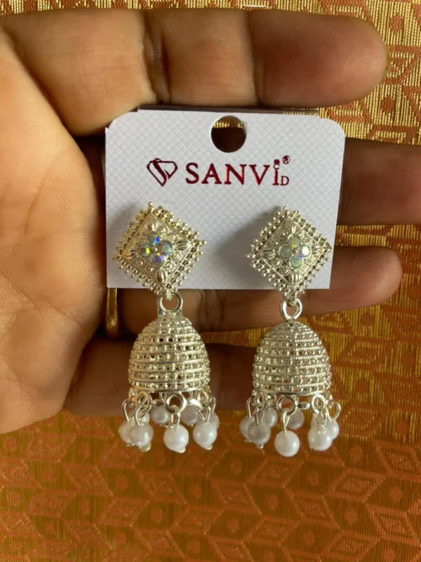 silver-oxidised-pearl-jhumka-earrings-for-women-2