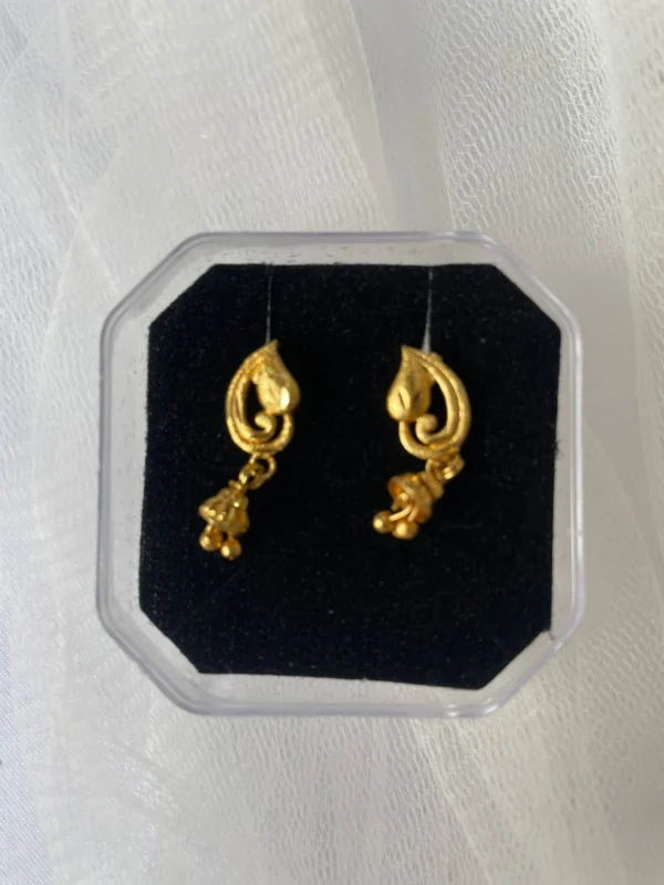 small-gold-plated-jhumka-earrings 2
