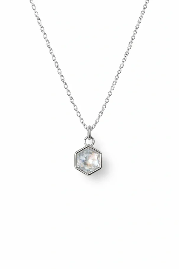 Crystal pendant necklace for women and girls